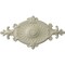 Ekena Millwork Quentin Ceiling Medallion, Hand-Painted Clear Yellow, 23 1/2"W x 12 1/4"H x 1 1/2"P CM23RO1CYF - alternate 1